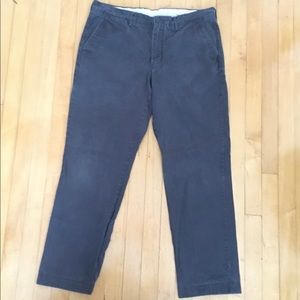 j. Crew urban slim fit broken in chinos